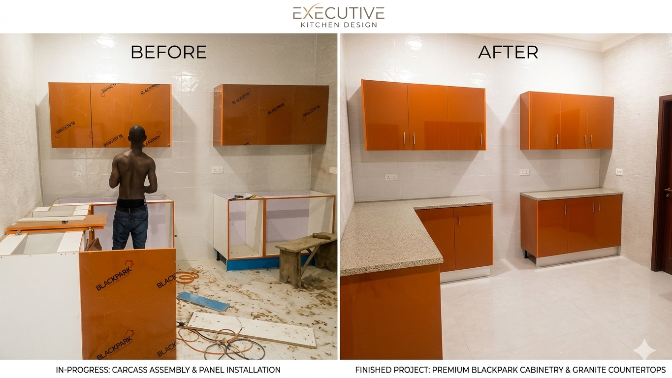 Kitchen design before and after 2